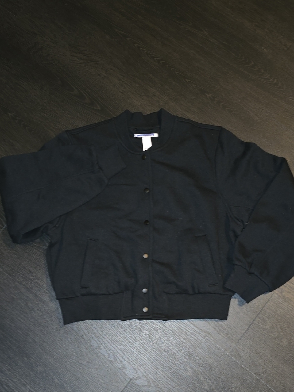 Victoria's Secret Black Bomber Jacket
